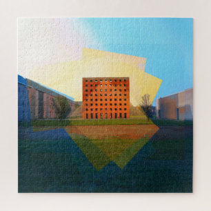 Quebra-cabeça Arquitetura Aldo Rossi em Modena, Itália