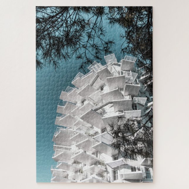 Quebra-cabeça Arquitetura contemporânea única: 1.000 peças para  (Vertical)