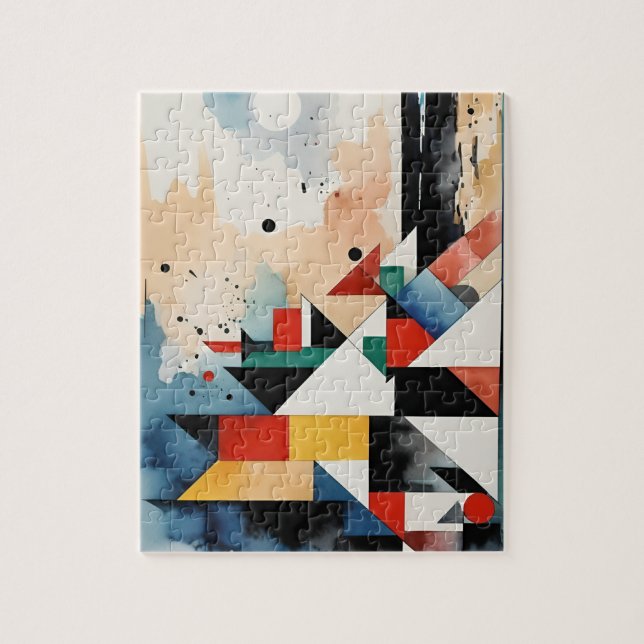 Quebra-cabeça Arquitetura costeira cubística (Vertical)