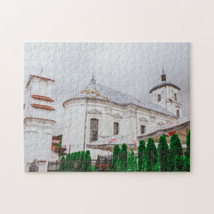 Quebra-cabeça Arquitetura da Igreja Católica Slonim na Bielorrús