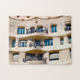 Quebra-cabeça Arquitetura de Gaudí Barcelona.