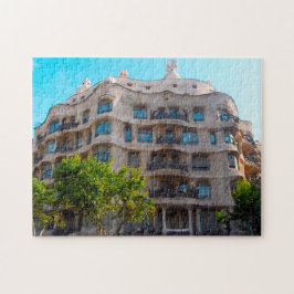 Quebra-cabeça Arquitetura de Gaudí Barcelona.