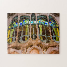 Quebra-cabeça Arquitetura de Gaudí Barcelona.