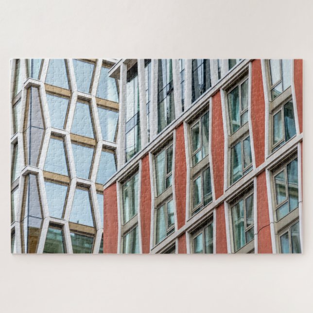 Quebra-cabeça Arquitetura gráfica de Londres (Horizontal)