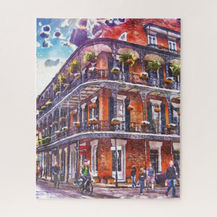 Quebra-cabeça Arquitetura Icônica de Nova Orleans