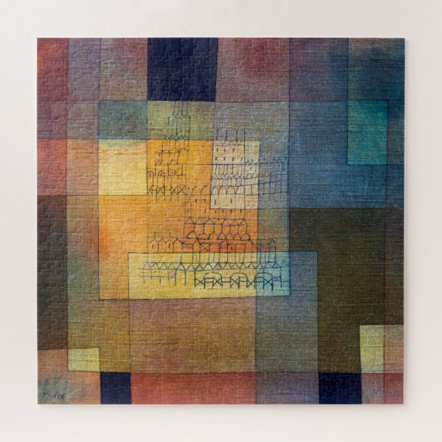 Quebra-cabeça Arquitetura Polifônica | Paul Klee | (Horizontal)