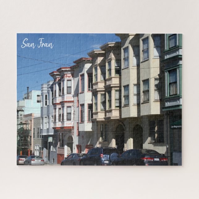 Quebra-cabeça arquitetura san francisco (Horizontal)