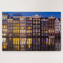 Quebra-cabeça Arquitetura tradicional de Amsterdã