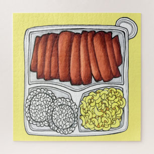 Quebra-cabeça Arroz Macaroni, Salada de Arroz de Placa de Cuisin