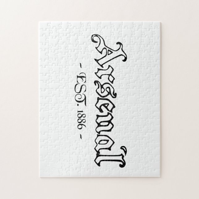 Quebra-cabeça Arsenal Retro (Vertical)