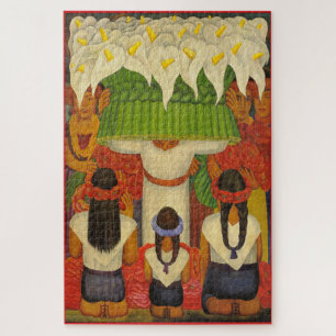 Quebra-cabeça Art Decco mexicano