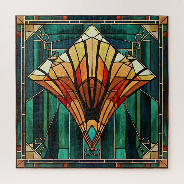 Quebra-cabeça Art Déco (Vertical)