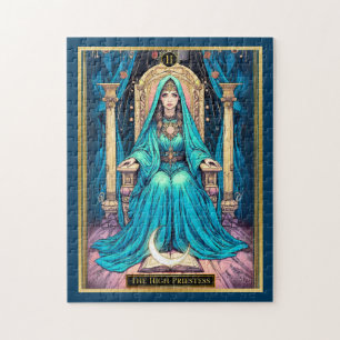 Quebra-cabeça Art Nouveau Tarot, o Alto Sacerdote