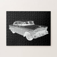 Arte 1955 clássica do carro do Bel Air de