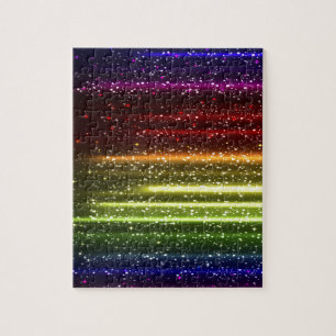 Quebra-cabeça Arte abstracta colorida