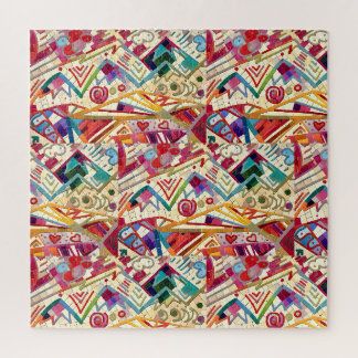 Quebra-cabeça Arte abstrata brilhante