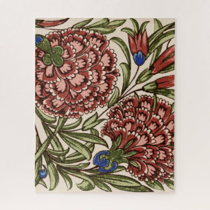 Quebra-cabeça Arte Antiguária do Azulejo Flor de Cravos