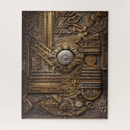 Quebra-cabeça Arte asteca rica e vibrante