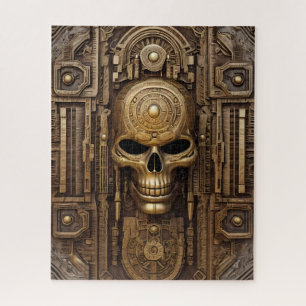 Quebra-cabeça Arte asteca rica e vibrante