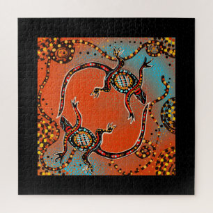 QUEBRA-CABEÇA ARTE AUSTRÁLIA