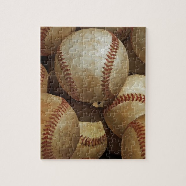 Quebra-cabeça Arte Baseball (Vertical)