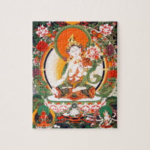 Quebra-cabeça Arte budista tibetana bonita