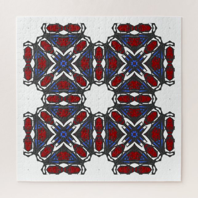 Quebra-cabeça Arte caleidoscópica do quarto volume 14 (Vertical)