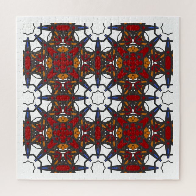 Quebra-cabeça Arte caleidoscópica do volume quatro (Vertical)