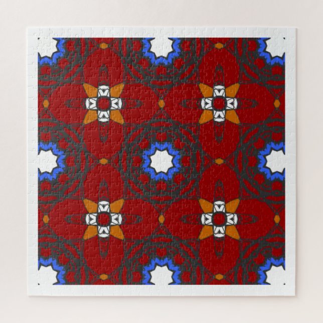 Quebra-cabeça Arte caleidoscópica do volume quatro (Vertical)