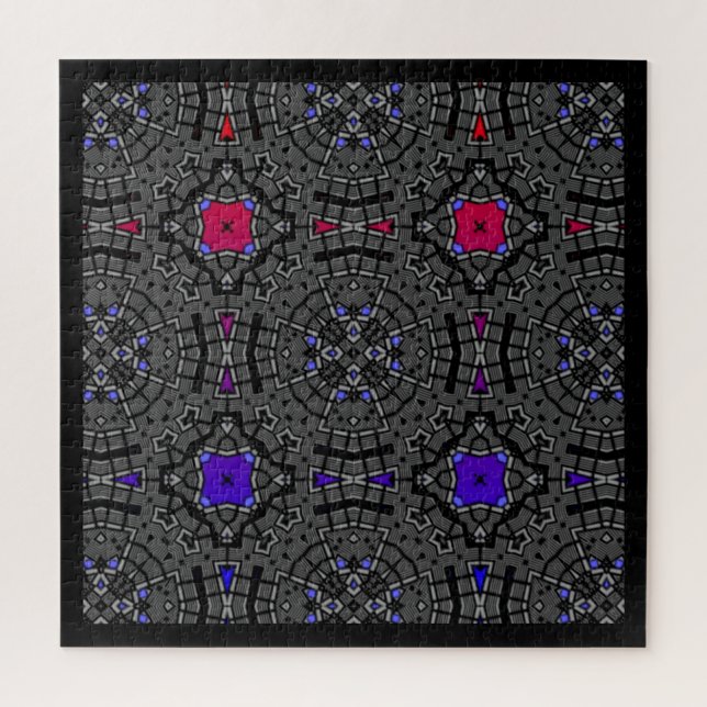 Quebra-cabeça Arte caleidoscópica do volume treze (Vertical)