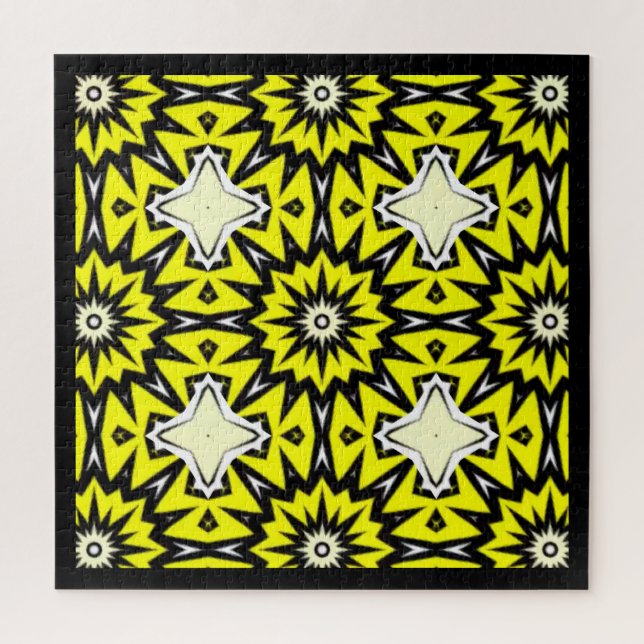 Quebra-cabeça Arte caleidoscópica do volume um a vinte e dois (Vertical)