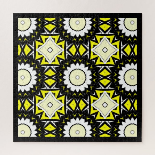 Quebra-cabeça Arte caleidoscópica do volume um a vinte e um (Vertical)