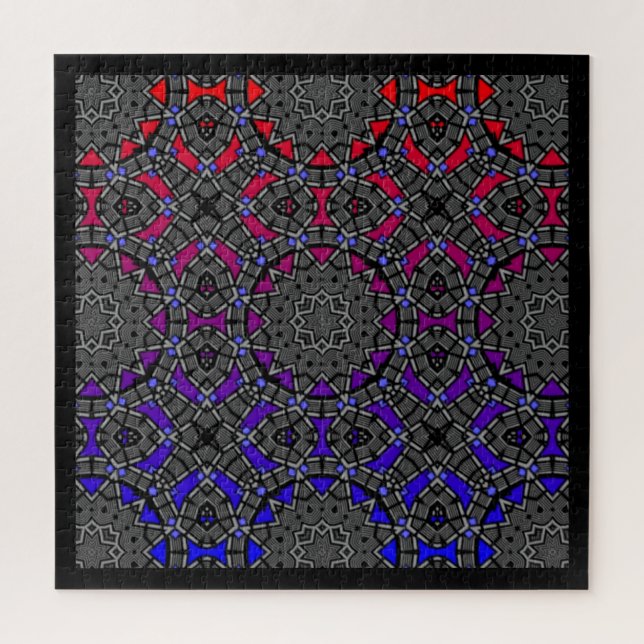 Quebra-cabeça Arte caleidoscópio do décimo terceiro volume (Vertical)