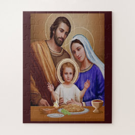 Quebra-cabeça Arte católica da Sagrada Família