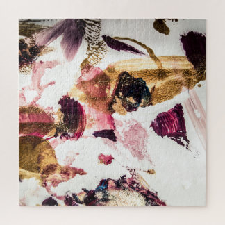 Quebra-cabeça Arte criativa abstrato Dourada Sparkles