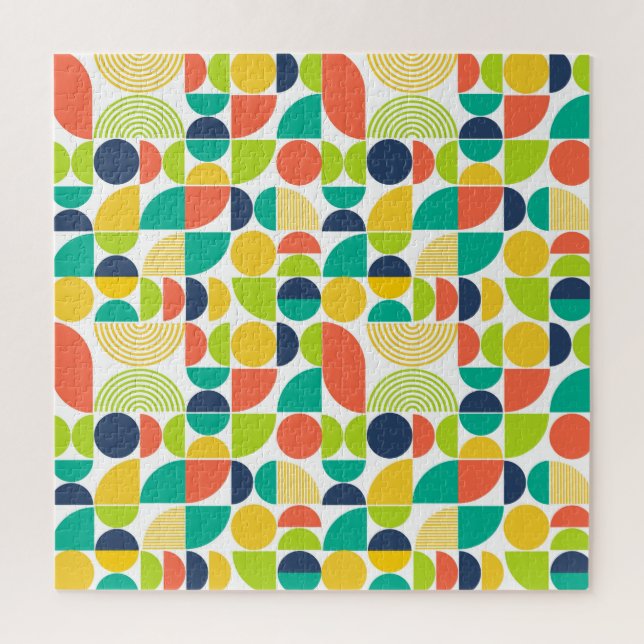 Quebra-cabeça Arte da Abstrato de Imagem Moderna do Século Médio (Vertical)