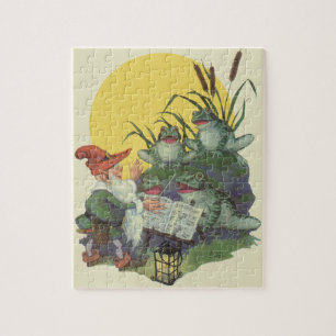 Quebra-cabeça Arte da Capa da Revista de Música Vintage, Cope de