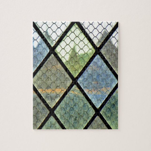 Quebra-cabeça Arte da janela (Vertical)