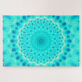 Quebra-cabeça Arte da mandala de Chakra | da garganta