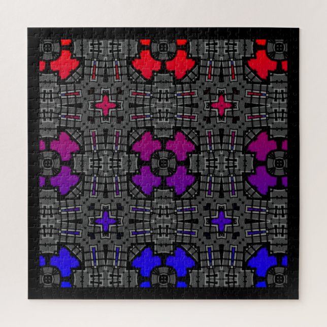 Quebra-cabeça Arte de caleidoscópio 13 (Vertical)