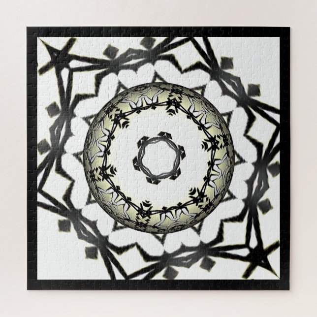 Quebra-cabeça Arte de caleidoscópio 1 do Volume 1 (Vertical)