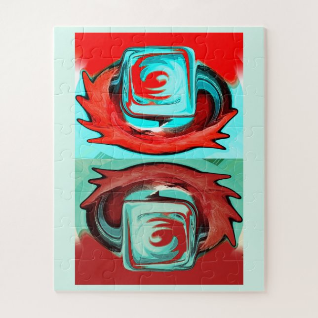 Quebra-cabeça Arte de dados (Vertical)