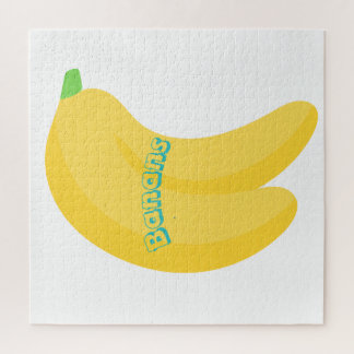 Quebra-cabeça Arte de Fruta Fofa / Estética de Comida Tropical