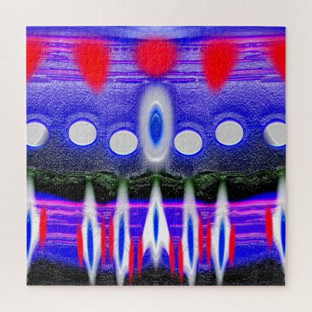 Quebra-cabeça Arte de invasão de primeira alienígena (Vertical)
