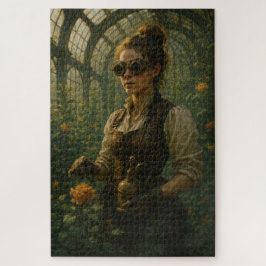 Quebra-cabeça Arte de Jardineira Vitoriana Steampunk