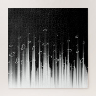 Quebra-cabeça Arte de Listras Hipoplásticas em Listras em Círcul