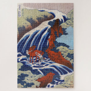 Quebra-cabeça Arte de paisagem oriental japonesa