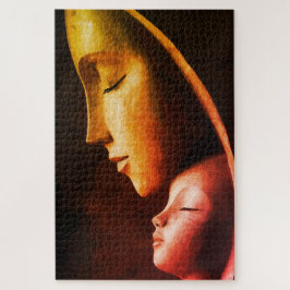 Quebra-cabeça Arte de Parede Mãe e Filho