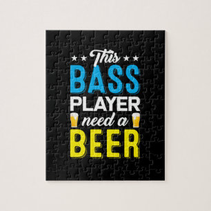 Quebra-cabeça Arte De Pesca Este Peixe Precisa De Uma Cerveja