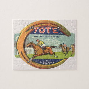 Quebra-cabeça Arte de rótulo de produto vintage, Tônico do Espor